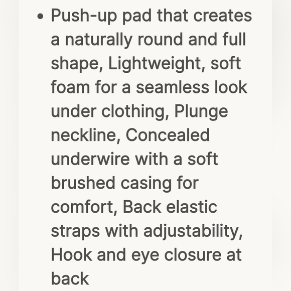 SKIMS Ultimate Plunge Push Up Bra In Mica - Picture 8 of 10